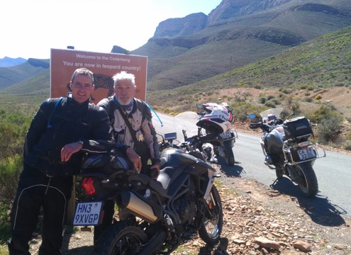 Charley Boorman and Billy Ward in Africa - GS Africa Motorcycle Tours