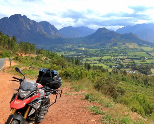 Franschhoek Pass - GS Africa Motorcycle Tours