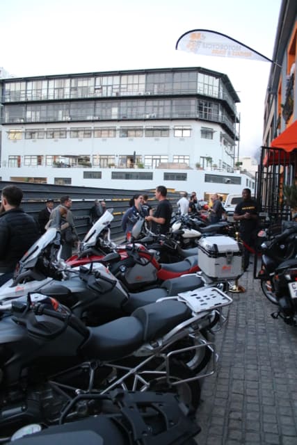 GS Africa Motorcycle Sales Launch - Streetview