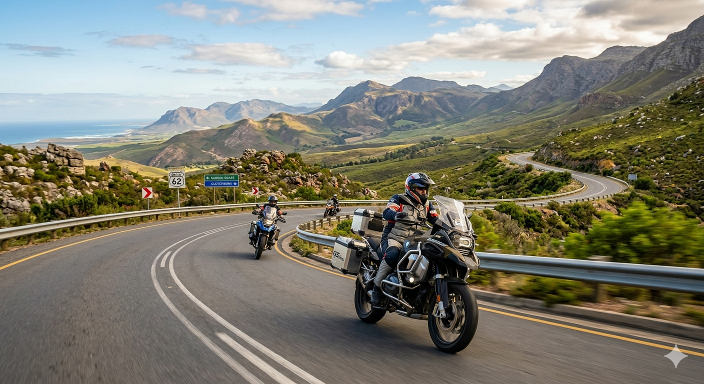 12-Day Garden Route & Route 62 Motorcycle Tour South Africa | GS