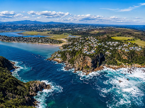 Coastal Headland and Azure Bay